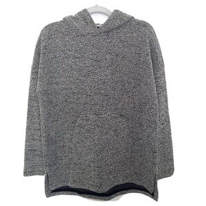 Lou & Grey Pullover Xs Baja Gray Pockets Splits Casual Preppy‎ Minimalist
